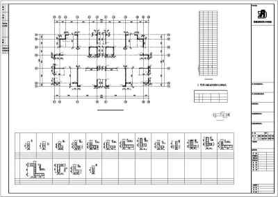 某28层剪力墙住宅楼结构设计cad施工图