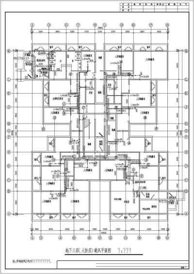 某小区二十一层框架结构住宅楼给排水消防施工图