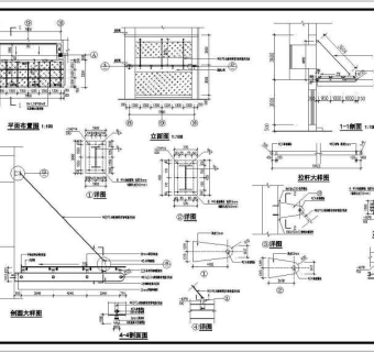 某建筑工程轻钢结构钢化玻璃雨棚结构施工图纸3D模型