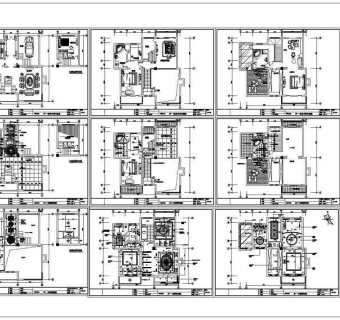 豪华别墅室内装饰3D模型