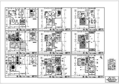 豪华别墅室内装饰3D模型