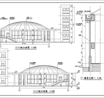 某小学24班框架结构建施设计施工图纸