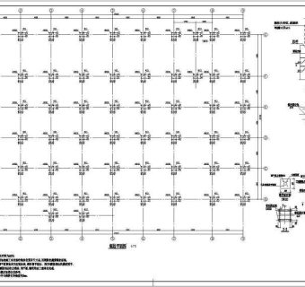 某十二层钢框架结构厂房结构设计施工图