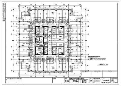 某小区四十三层框架结构住宅楼消防给水工程施工图