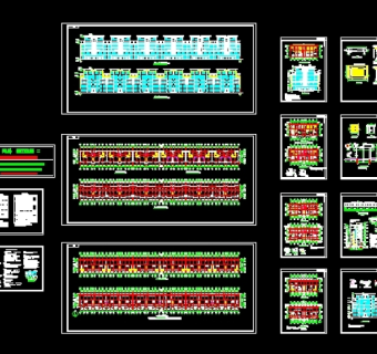 某底商多层框架结构住宅楼建筑