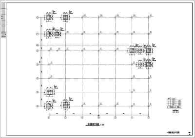 某地框架结构体育馆结构设计施工图