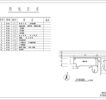 某幼儿园建筑施工图