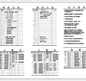 某幼儿园建筑全套图