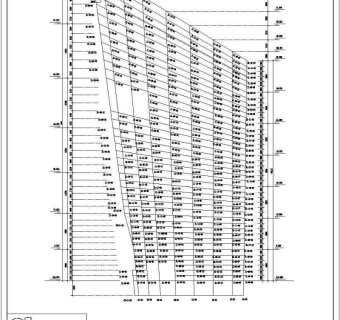 某高层钢塔框剪会展中心结构设计施工图