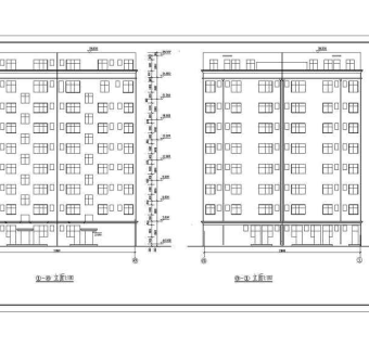 某地九层框架结构住宅楼结构施工图