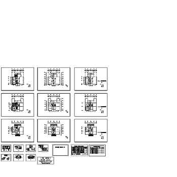 日式别墅装修施工图3D模型