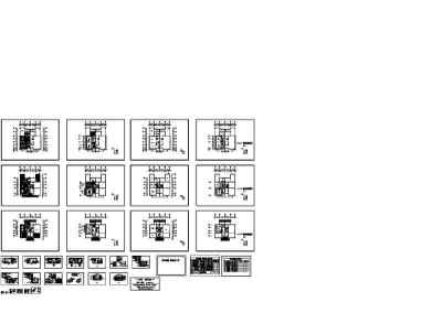 日式别墅装修施工图3D模型