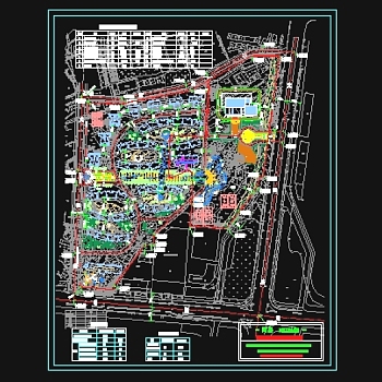 小区规划及效果图3D模型