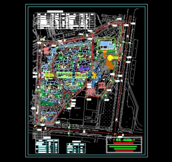 小区规划及效果图3D模型