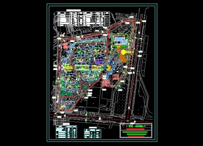 小区规划及效果图3D模型