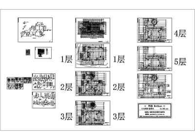 某学校五层教学楼建筑给排水设计施工图