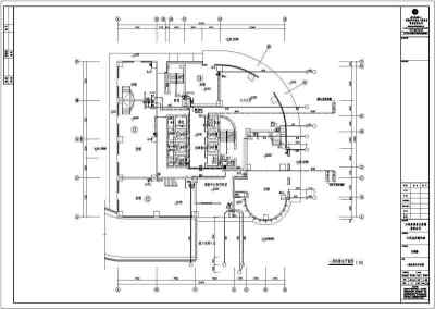 高层酒店式公寓给排水消防施工图纸