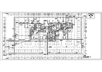 某高层商住楼（30层）+地下车库图纸3D模型