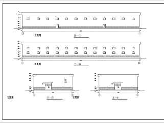 某二层超市轻钢框架结构设计施工图