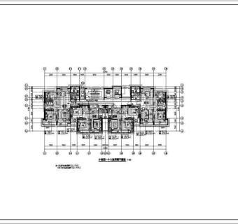 内蒙古某商住楼（高层带裙房）全套暖通施工图纸