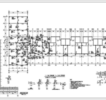 某地六层异形柱框架结构住宅楼结构施工图