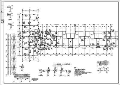 某地六层异形柱框架结构住宅楼结构施工图