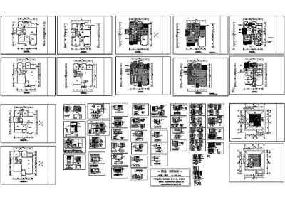 东莞某花园别墅中式装修图3D模型