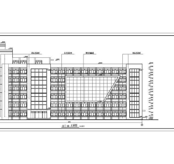某地六层框架结构教学楼建筑结构施工图