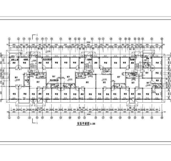 某小区多层住宅建筑设计图