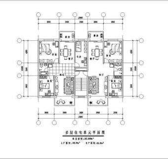 某多层住宅建筑设计图
