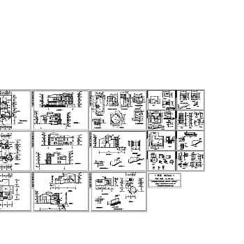 公爵B型别墅方案全套图3D模型