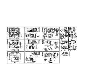 公爵B型别墅方案全套图3D模型