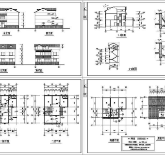 乡村别墅建筑图3D模型