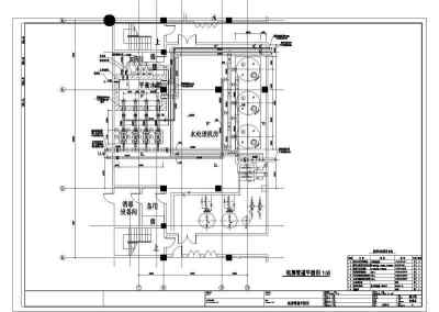 某地大学标准游泳池建筑及给排水设计图