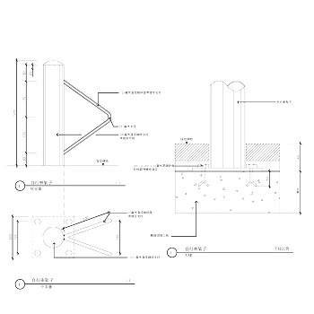 古镇名邸别墅景观施工图全套3D模型