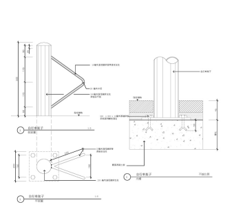 古镇名邸别墅景观施工图全套3D模型