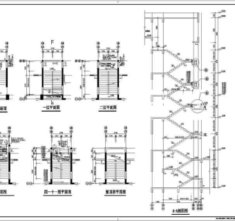 某十一层剪力墙结构住宅楼设计cad全套结构施工图