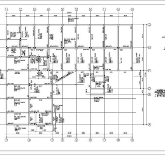 某框架结构六层综合楼设计施工图纸