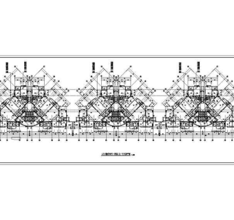 高层住宅楼标准层设计平面图