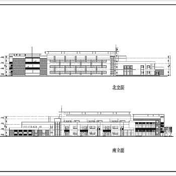 某地两层砖混结构幼儿园建筑方案设计图3D模型