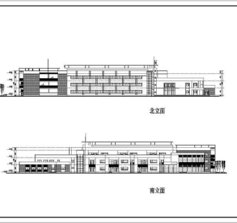 某地两层砖混结构幼儿园建筑方案设计图3D模型