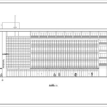 某地框架结构商务楼建筑及结构设计施工图