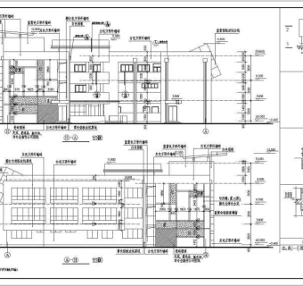 某地两层框架结构幼儿园建筑设计方案图