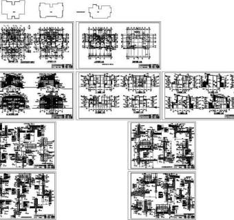 新现代主义别墅A（建筑cad图纸）
