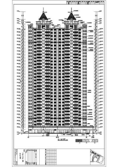 某地区32层剪力墙住宅群及幼儿园结构施工图（含地下车库）