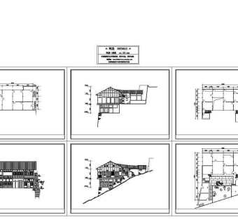山地别墅建筑图