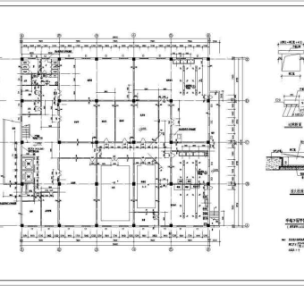 农大东区食堂建筑设计CAD施工图