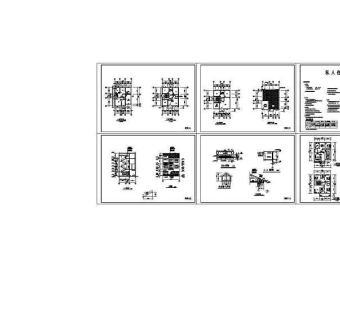 家庭别墅建筑图