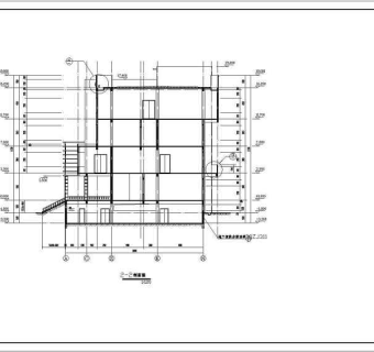 某食堂设计施工建筑CAD图纸