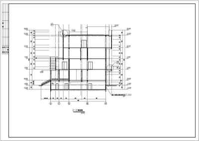 某食堂设计施工建筑CAD图纸